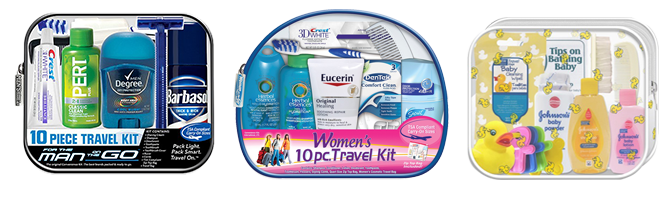 The Leader in Trial Travel Family Grooming Kit Solutions