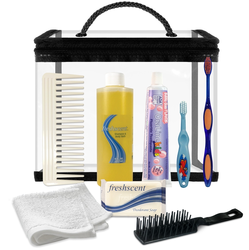 Wholesale Airline Overnight Kit Including Disposable Accessories