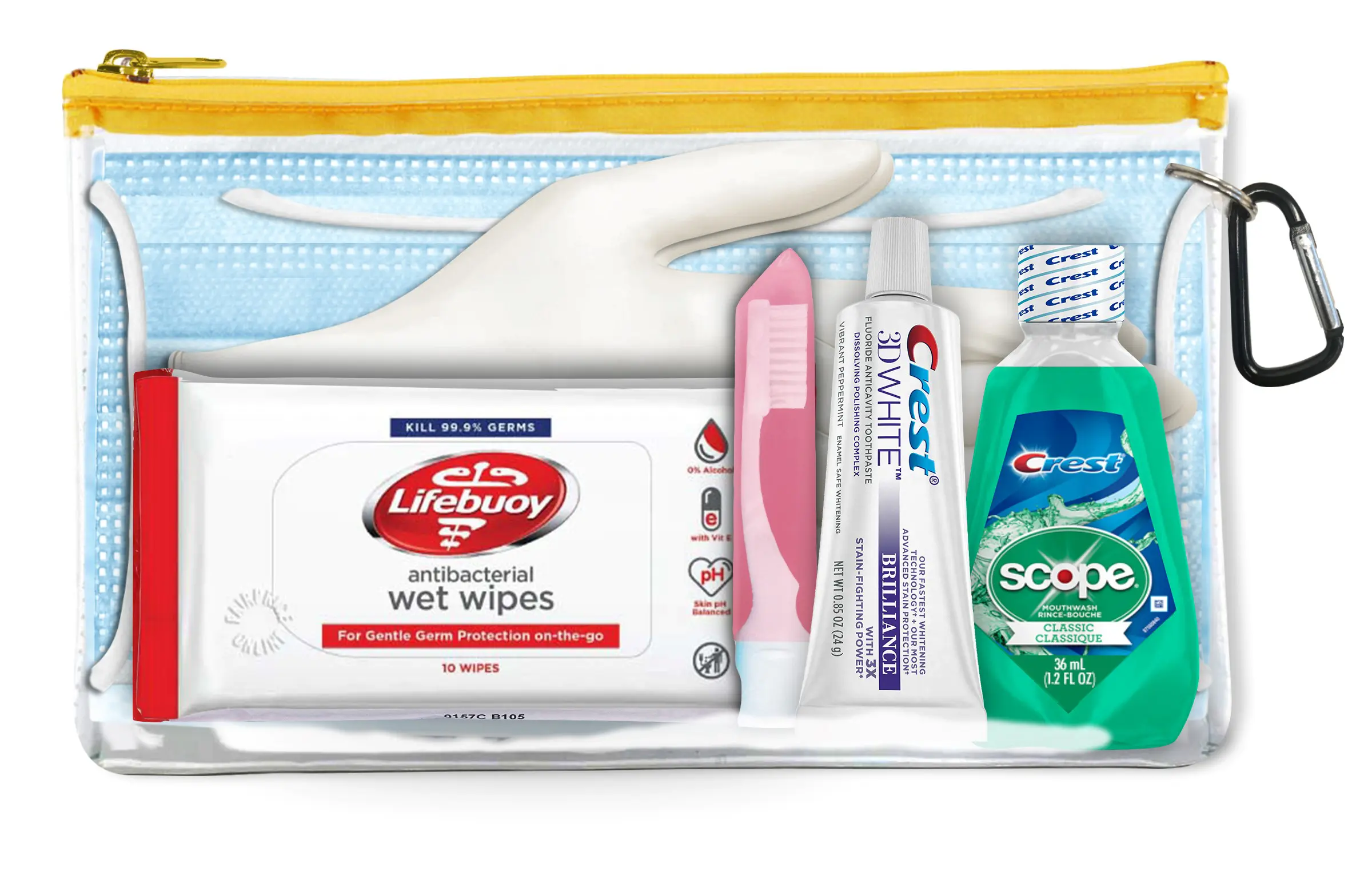 Stay Safe™ Germ Protection Kit Convenience Kits