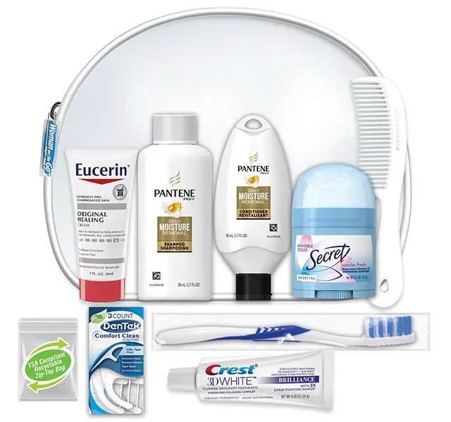 Toiletry Travel Convenience Kit Premium Toiletries Accessory Set