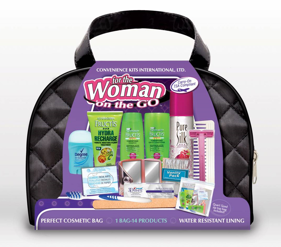 Woman on the Go Fructis Premium Travel Kit Convenience Kits
