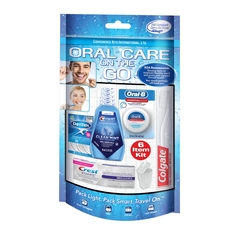 Oral Care On The Go 6 pc Travel Kit