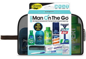 Men’s Deluxe 10 pc Travel Kit for the Man On The Go™