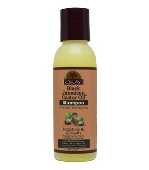 Okay Black Jamaican Castor Oil Moisture Growth Shampoo 2 oz.