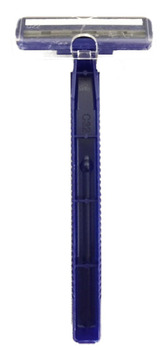 Blue Disposable Twin Blade Razor