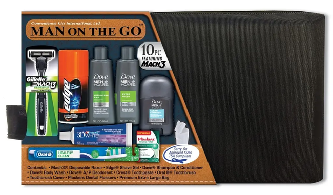 Men’s Premium 10 pc Travel Kit