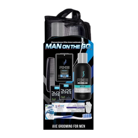 Men’s Deluxe 10 PC AXE Travel Kit