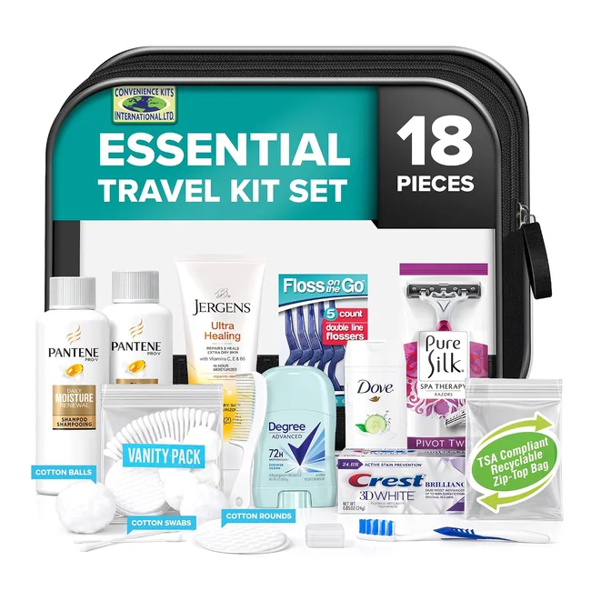 Women's Deluxe 18 pc Travel Kit