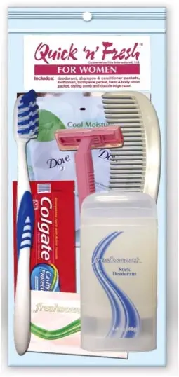 Quick N Fresh Women's Hygiene Kit 8 pc.